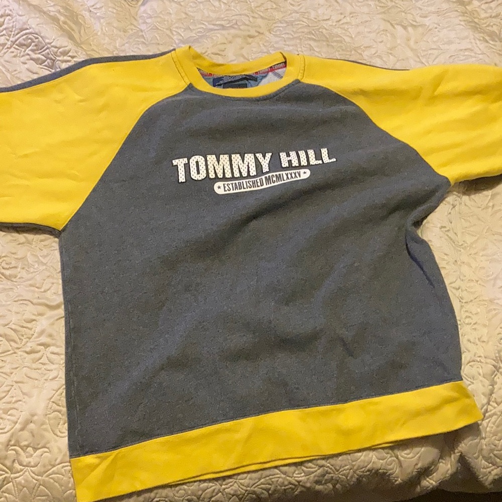 Tommy Hilfiger two tone sweatshirt